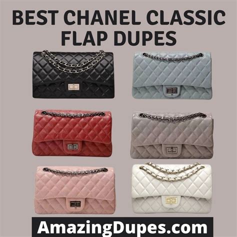 chanel plastic bag dupe|best chanel look alike bags.